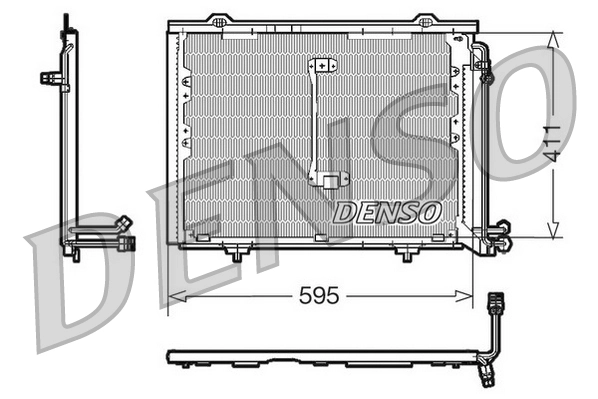 Condensador para Mercedes C  (W202)