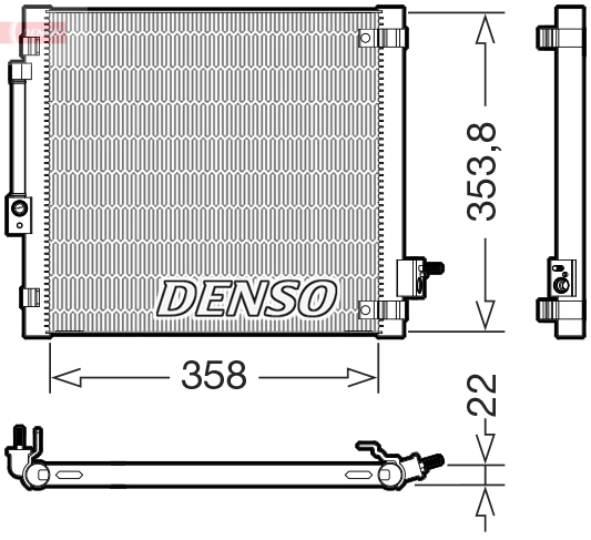 Condensador Model S  sedán (2012-2016) original desde 159,68 €
