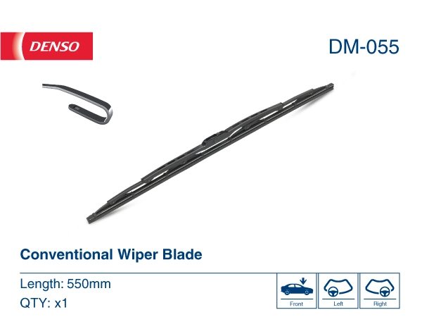 Escobilla del limpiaparabrisas del lado del conductor Denso DM055 precio, desde 9,22 EUR