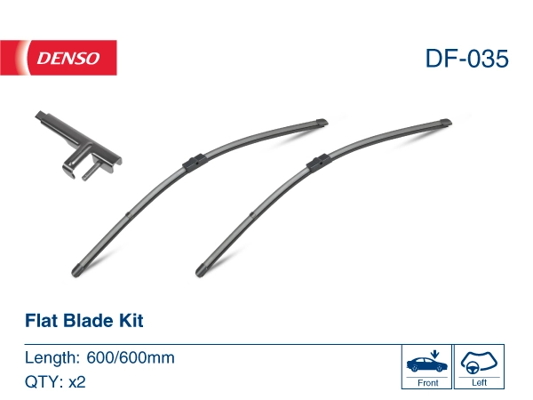 Escobillas delanteras Denso DF035 precio, desde 24,17 EUR