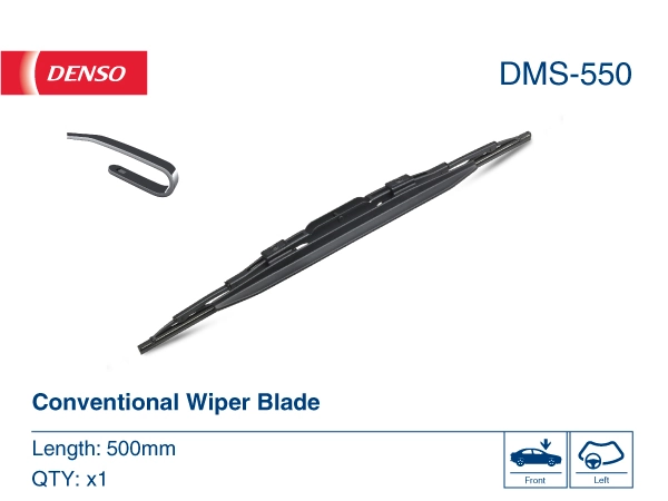 DMS550 Denso Escobillas Limpiaparabrisas delanteras