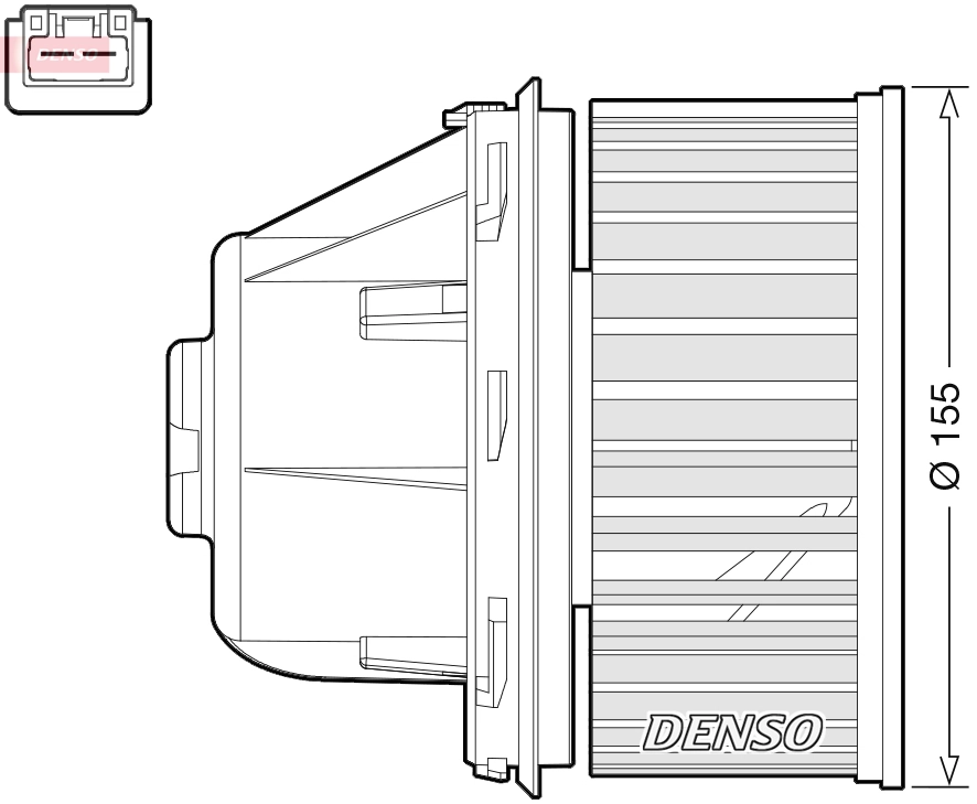 Ventilador interior Focus II descapotable (2006-2010) original desde 58,99 €