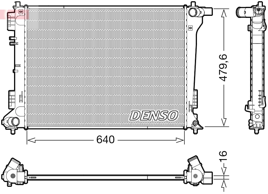 13576 TYC Refrigeración del motor