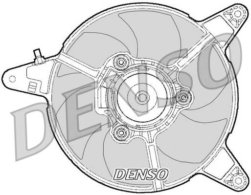  Ventilador del motor Fiat Panda 1