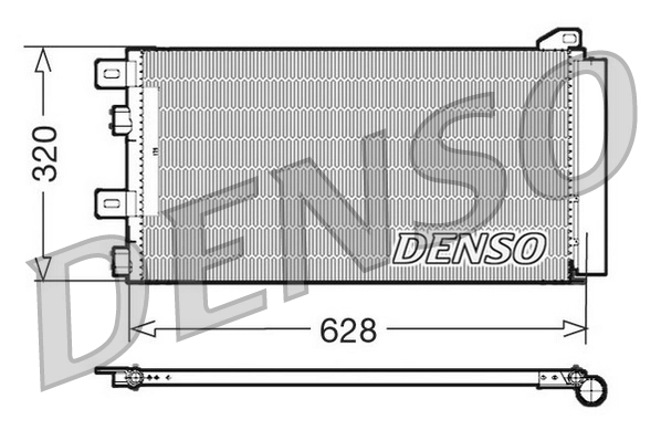 Condensador aire acondicionado Mini Cooper  (R50, R53)