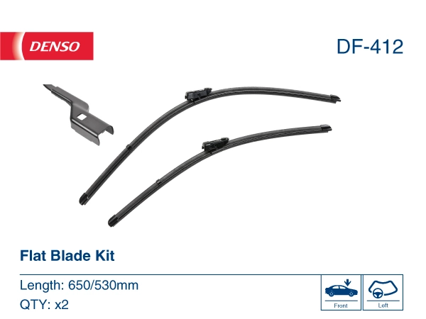 DF412 Denso Escobillas Limpiaparabrisas delanteras