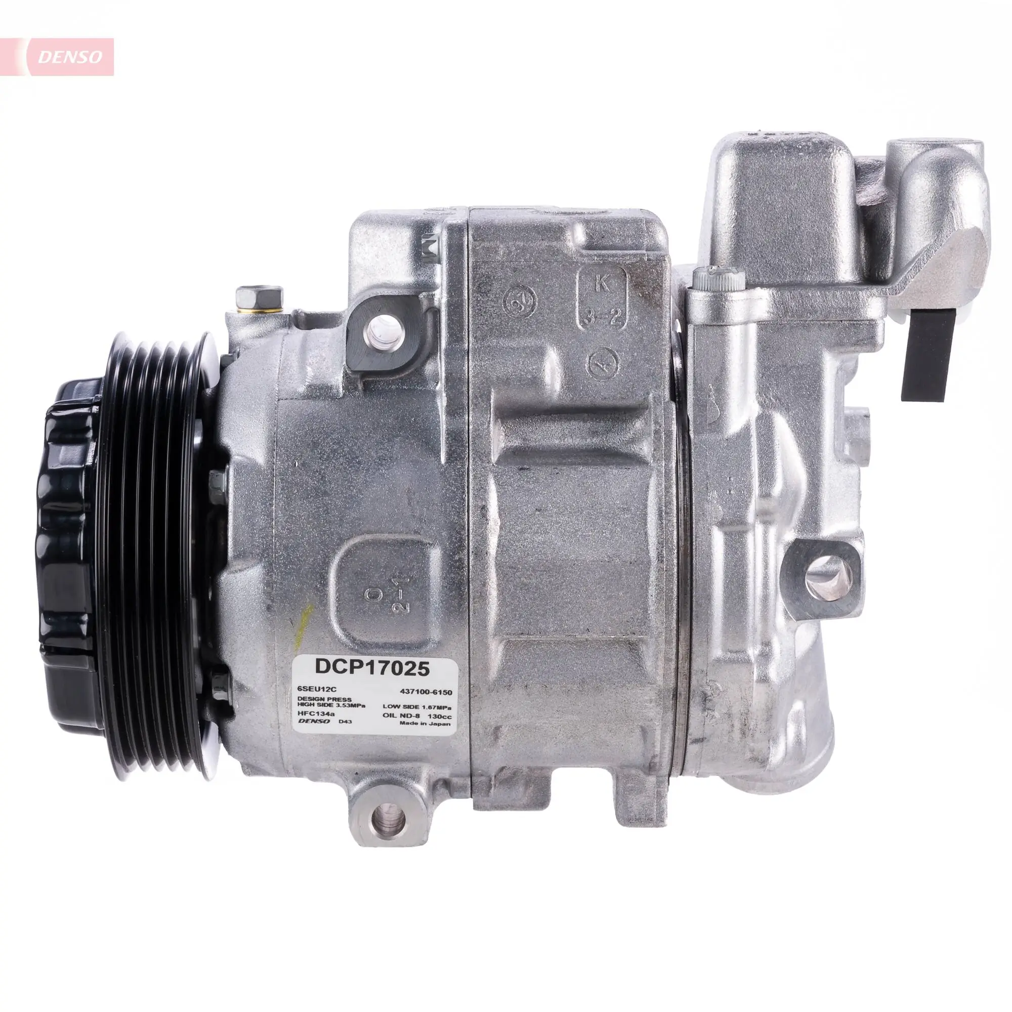 Compresor de aire acondicionado DCP17025 Denso
