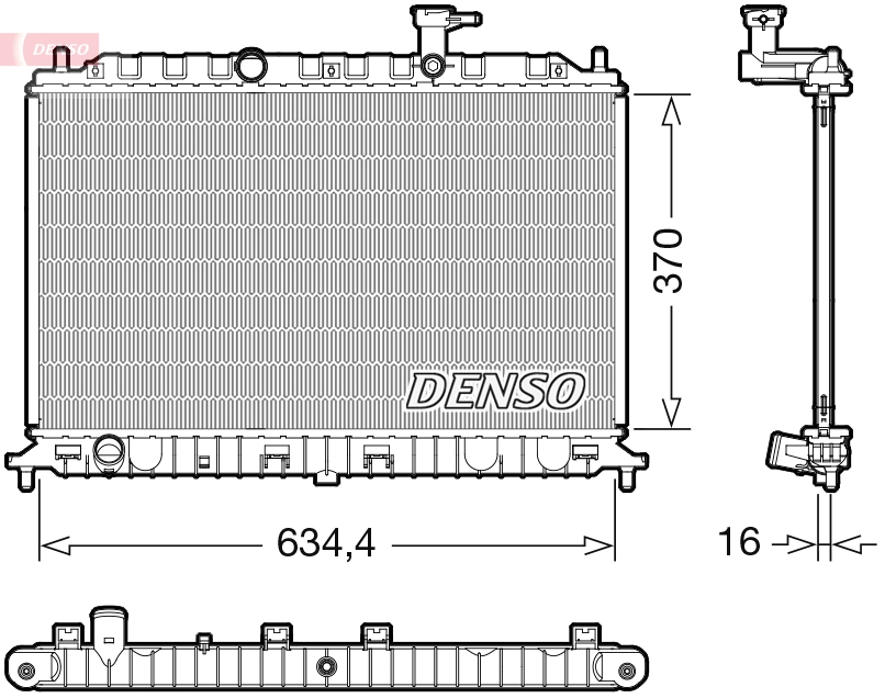 Radiadores Rio II sedán (2005-2011) original desde 116,93 €