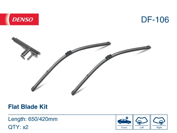 Escobillas delanteras Denso DF106 precio, desde 21,26 EUR