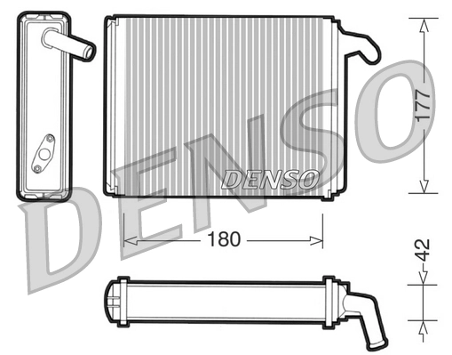 Comprar BR054 Magneti Marelli Radiador calefacción