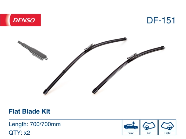Escobillas delanteras Denso DF151 precio, desde 29,37 EUR