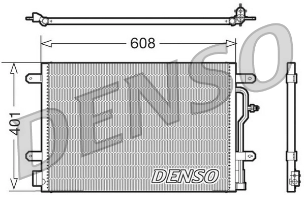 Comprar Condensador de aire acondicionado Audi A6 4B2, 4B4 a bajo precio