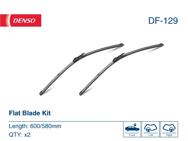 Escobillas delanteras Denso DF129 precio, desde 26,21 EUR