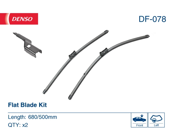 Escobillas delanteras Denso DF078 precio, desde 30,56 EUR