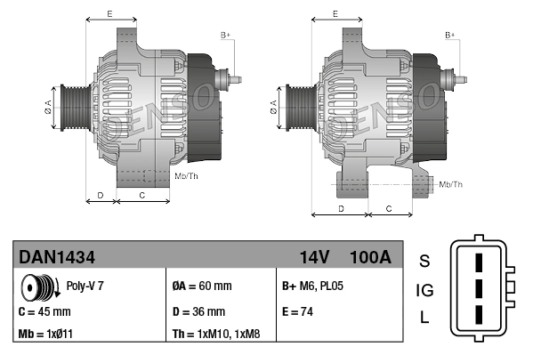 DAN1434 Denso