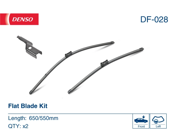 Escobillas delanteras Denso DF028 precio, desde 22,59 EUR