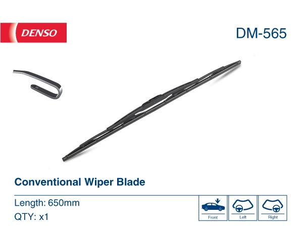 Escobilla del limpiaparabrisas del lado del conductor Denso DM565 precio, desde 5,31 EUR