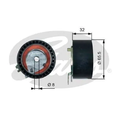Tensor de la correa de distribución Renault Clio I hatchback (BC57, 5357) (1990 - 1998) precio, desde 36,95 EUR