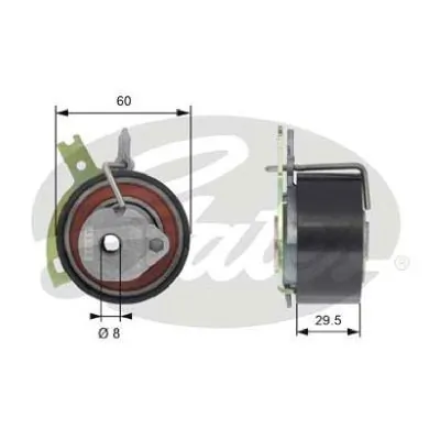 Rodillo tensor cadena Land Rover Freelander II