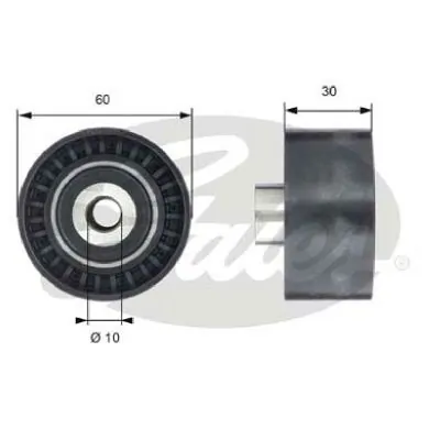 Polea correa distribución Ford Kuga I SUV (CBV) (2008 - 2012) precio, desde 14,43 EUR