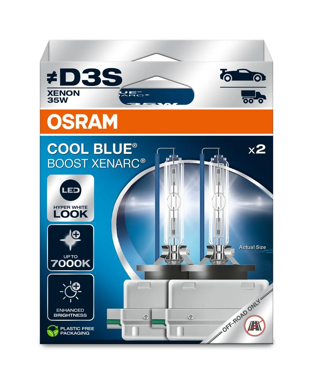 66340CBB2HB Osram Bombilla de xenón