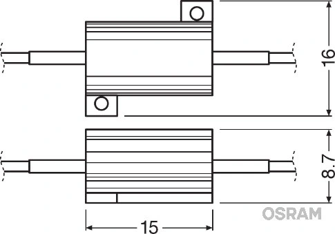 LEDCBCTRL101 Osram Cable de faro