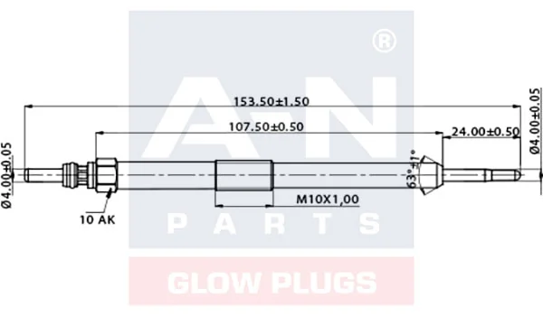 Bujía de precalentamiento para SsangYong Actyon 