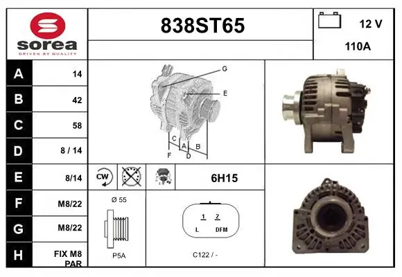 838ST65 Startcar