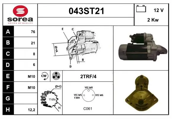 043ST21 Startcar