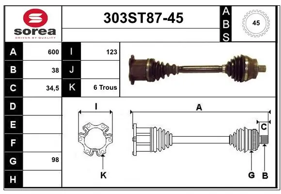 303ST8745 Startcar