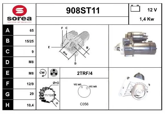908ST11 Startcar