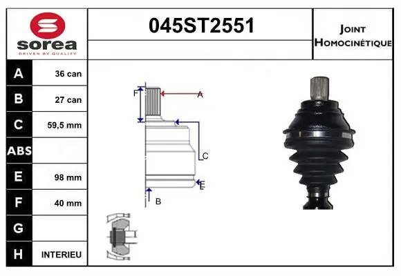 045ST2551 Startcar