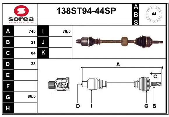 138ST9444SP Startcar