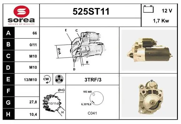 525ST11 Startcar