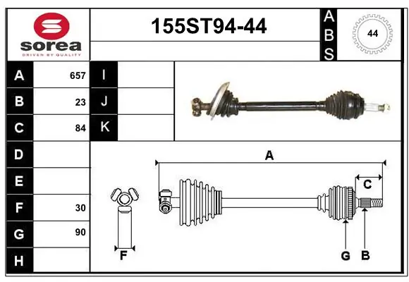 155ST9444 Startcar