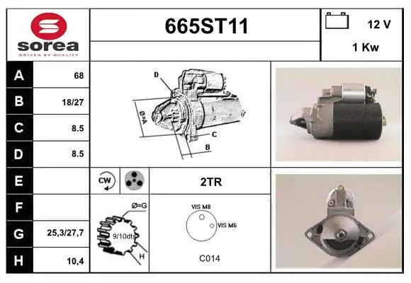 665ST11 Startcar
