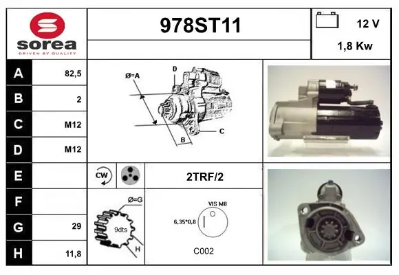 978ST11 Startcar