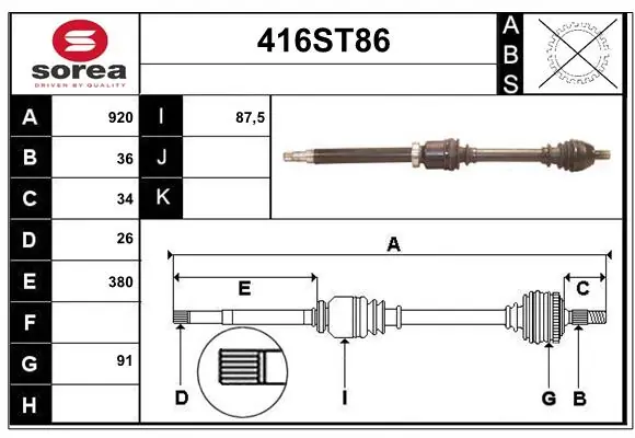 416ST86 Startcar
