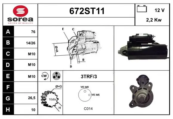 672ST11 Startcar