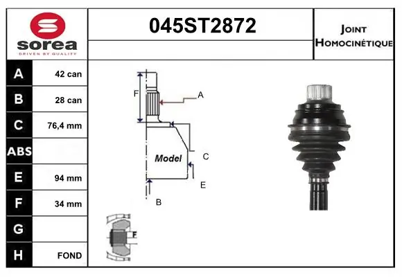 045ST2872 Startcar