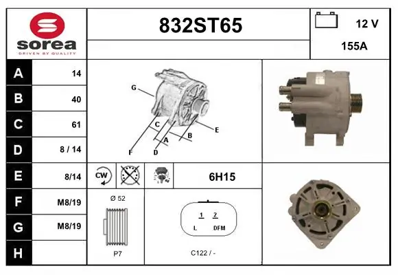 832ST65 Startcar