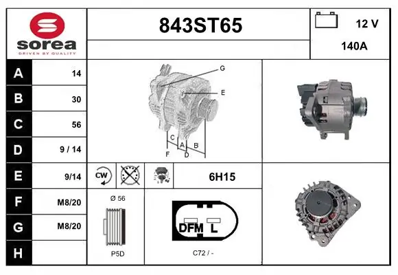 843ST65 Startcar
