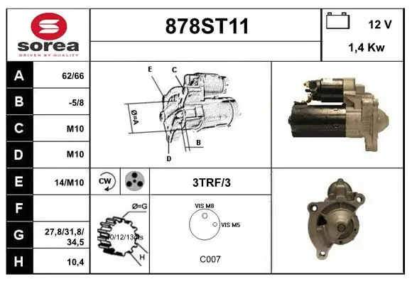 878ST11 Startcar