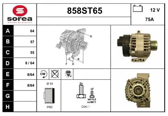 858ST65 Startcar