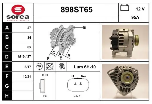 898ST65 Startcar