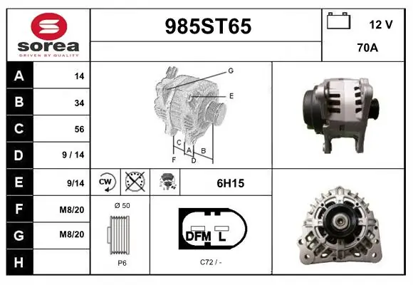 985ST65 Startcar