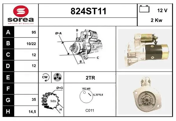 824ST11 Startcar