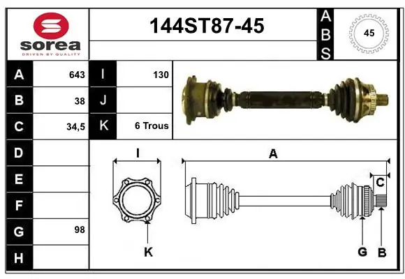 144ST8745 Startcar