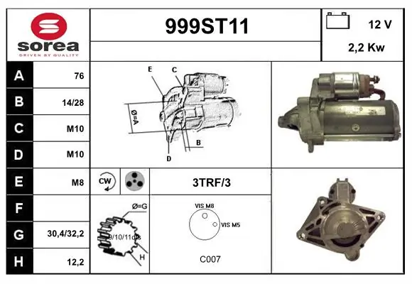999ST11 Startcar