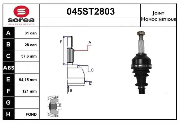 045ST2803 Startcar